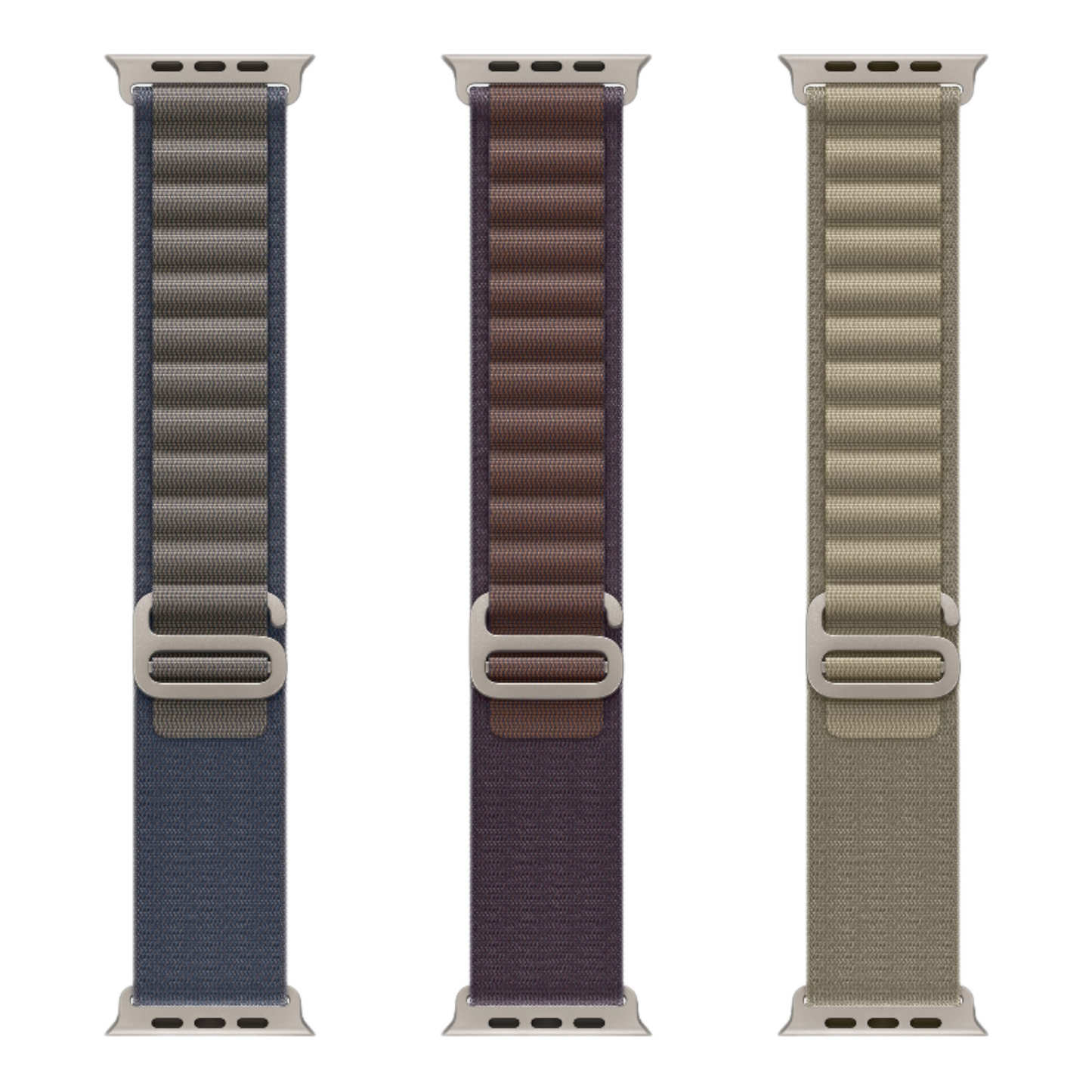 Apple Watch Ultra 2 GPS + Cellular, 49mm Titanium Case with Olive Alpine Loop - Medium - alAsil