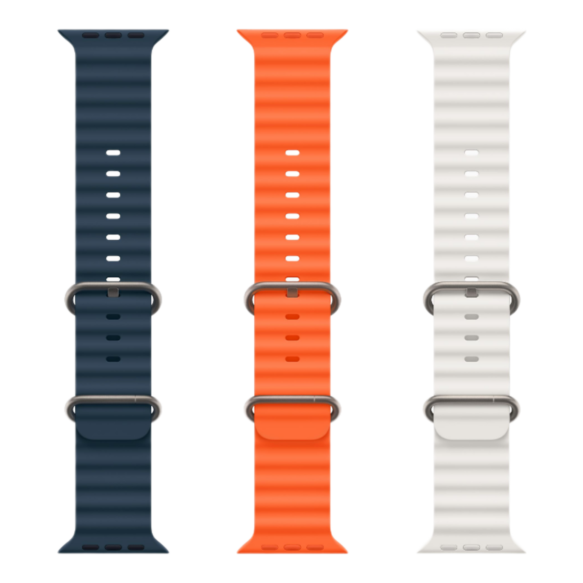 Apple Watch Ultra 2 GPS + Cellular, 49mm Titanium Case with Blue Ocean Band - alAsil