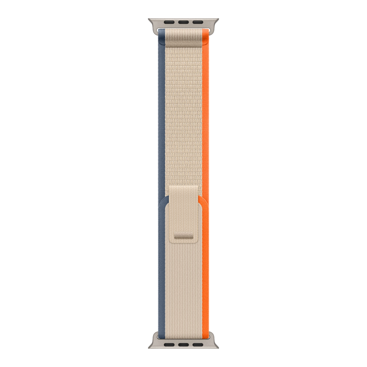 Apple Watch Ultra 2 GPS + Cellular, 49mm Titanium Case with Orange/Beige Trail Loop - S/M - alAsil