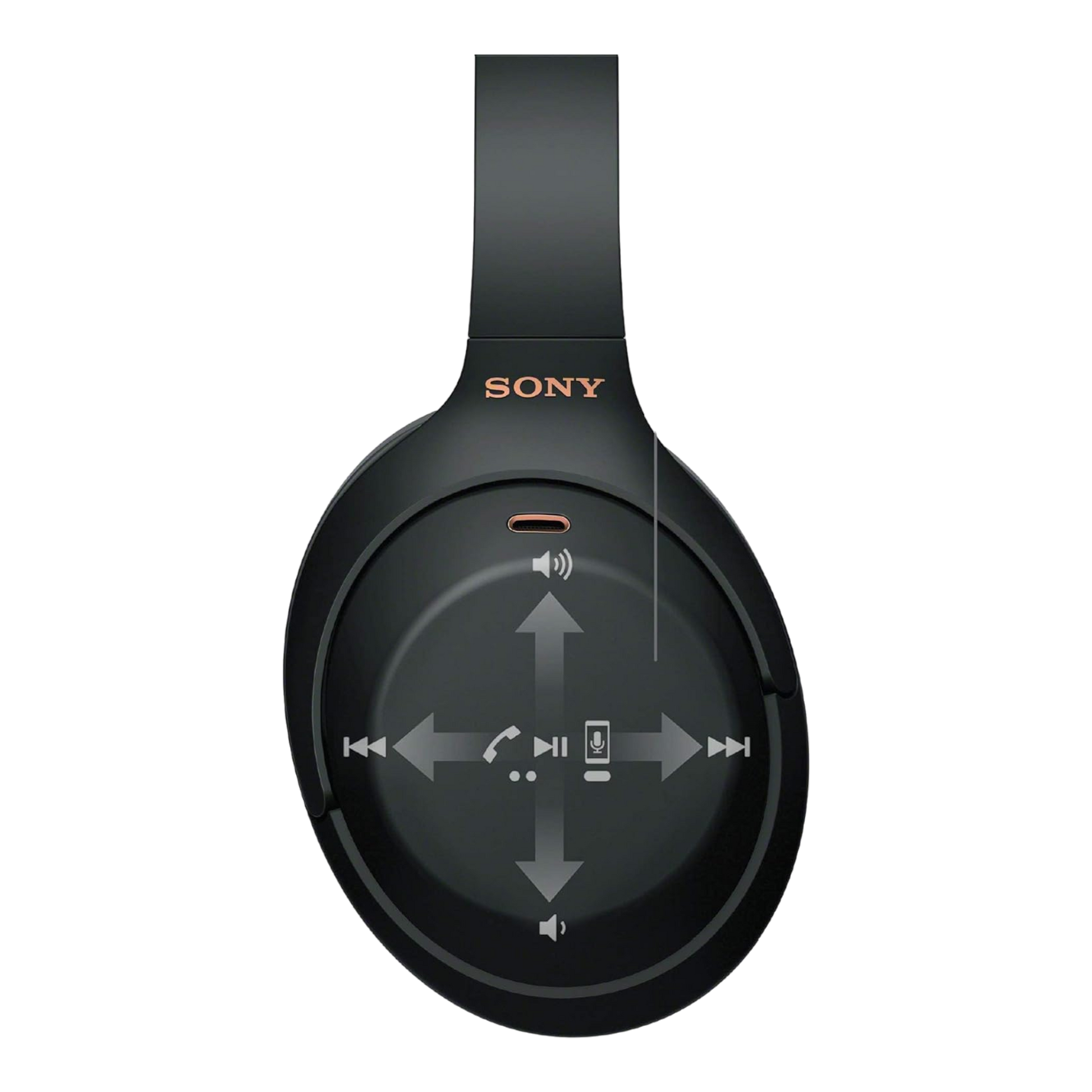Sony WH-1000XM4 Wireless Noise Cancelling Headphone Black - alAsil
