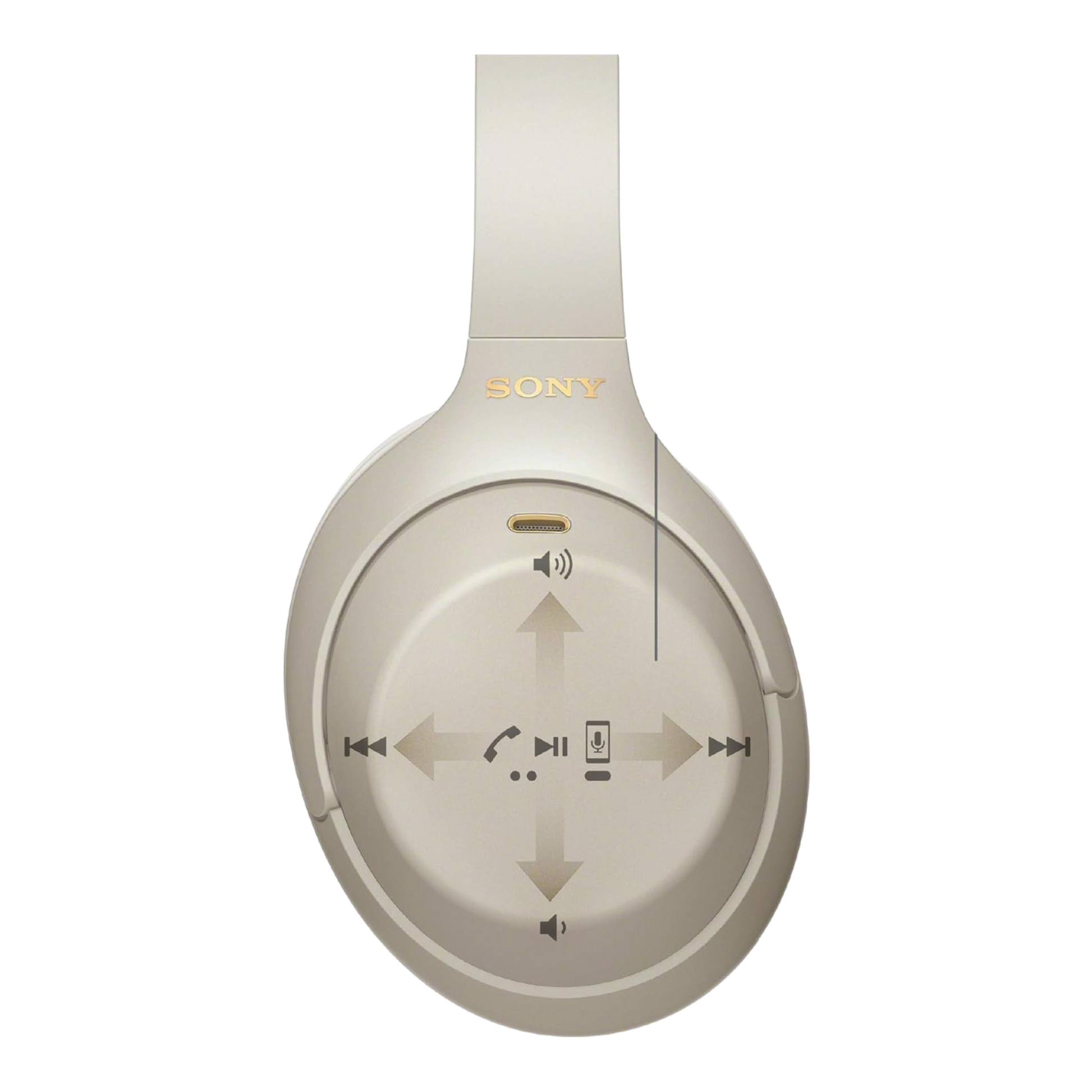 Sony WH-1000XM4 Wireless Noise Cancelling Headphone Platinum Silver - alAsil