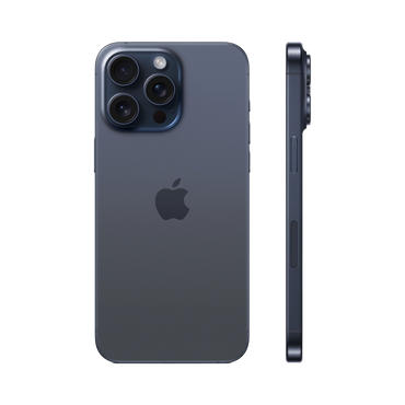 iPhone 15 Pro Max 256GB Blue Titanium With FaceTime - International Version - alAsil