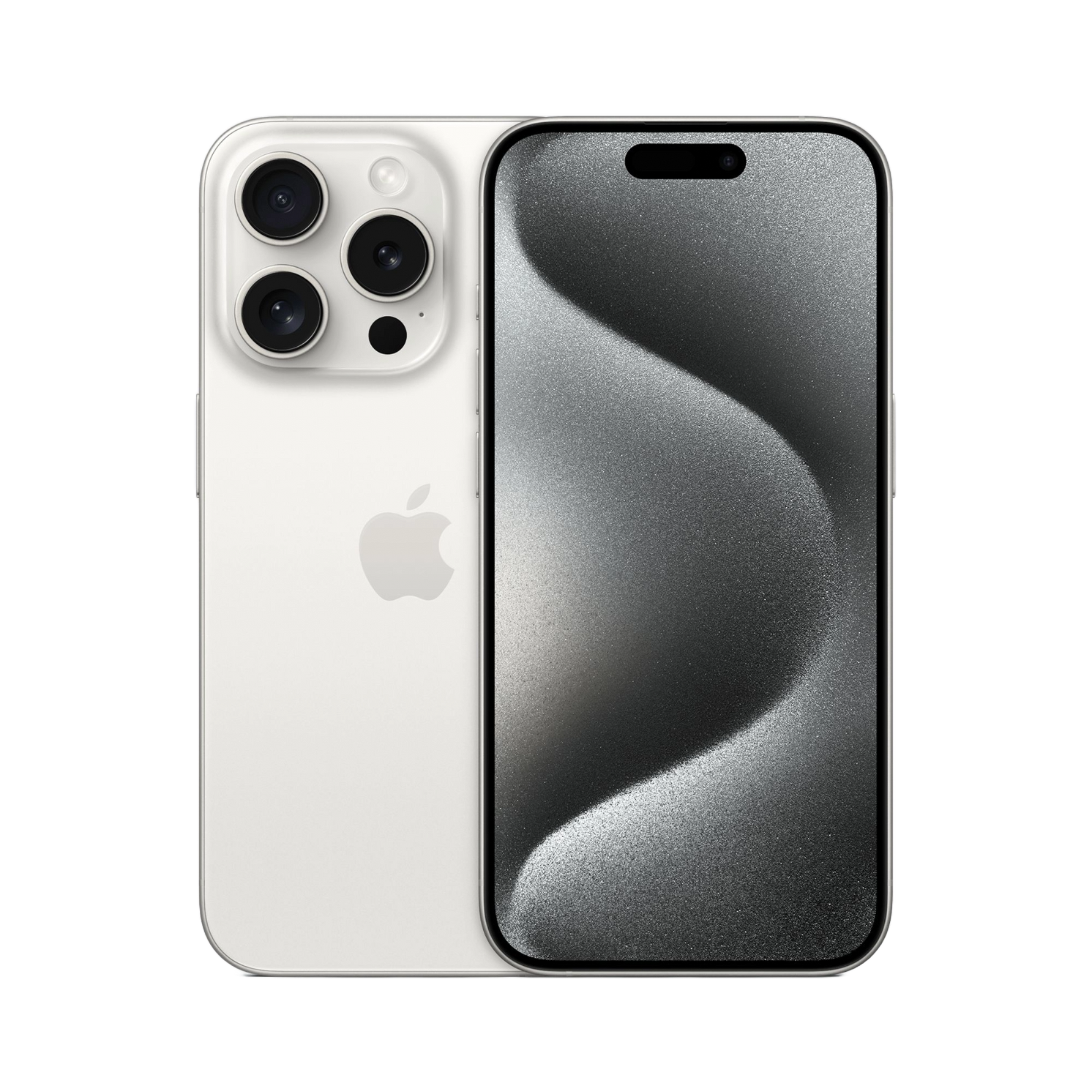 iPhone 15 Pro 128GB White Titanium With FaceTime - International Version - alAsil