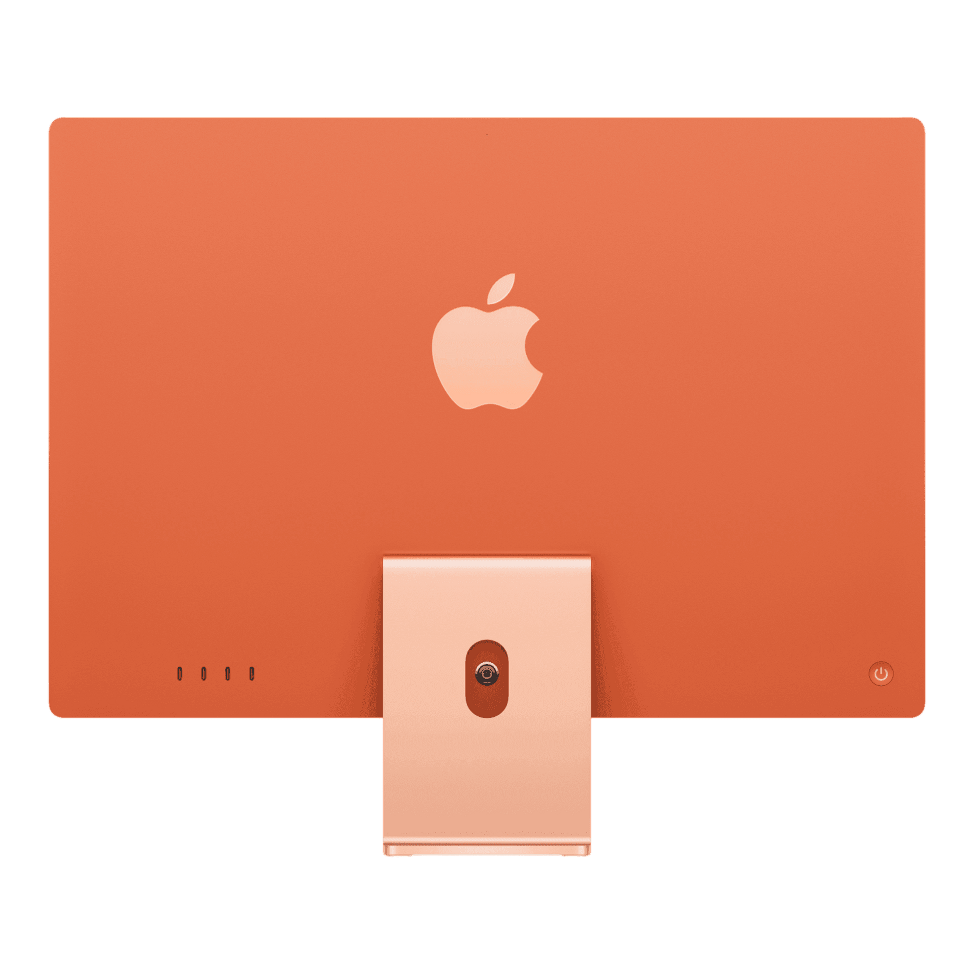 iMac (All In One) 24-inch (2024) Z1K8 - M4 chip 10-Core CPU 10-Core GPU 24GB Unified Memory 512GB SSD Storage Orange - alAsil