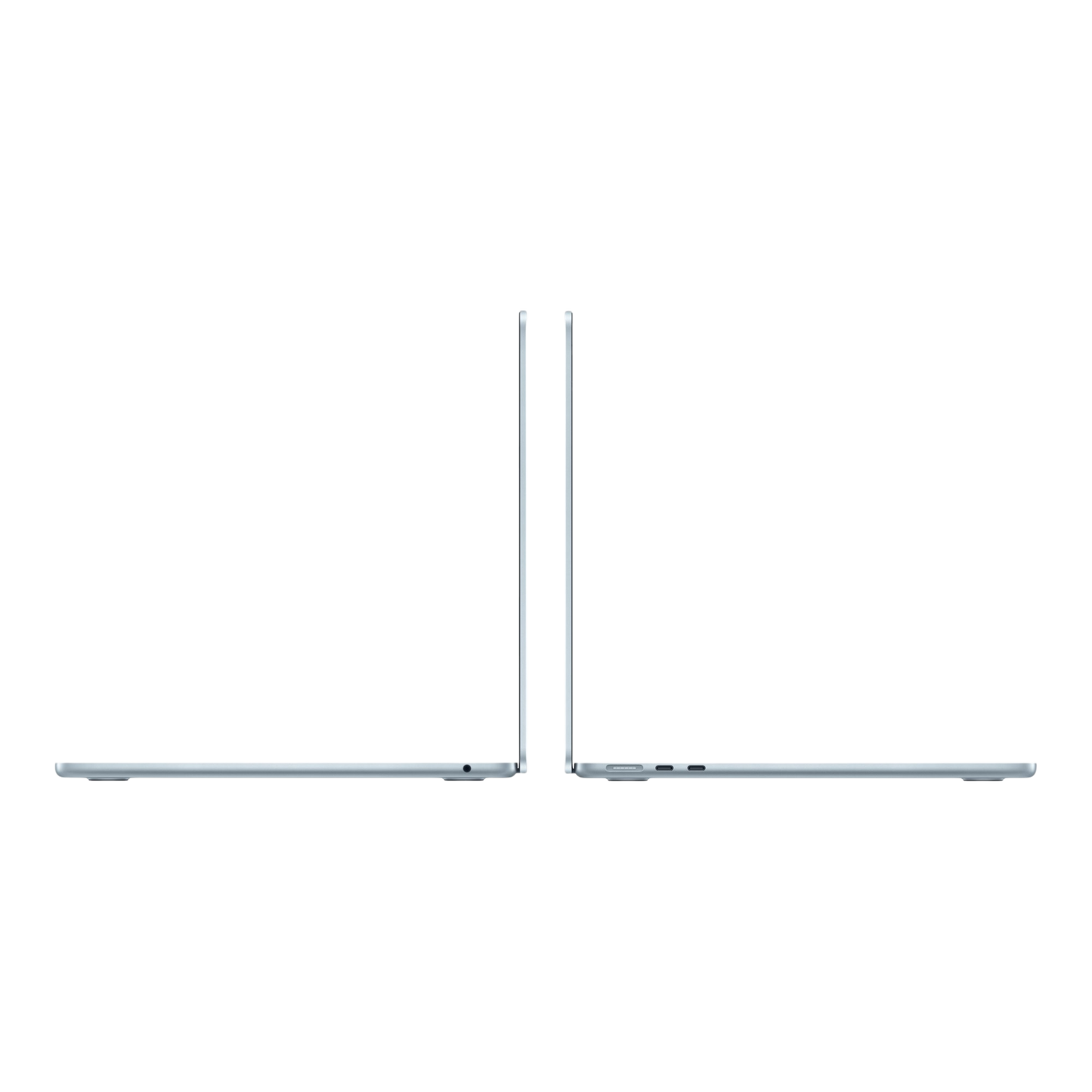 MacBook Air 13.6-inch (2025) – M4 Chip, 10‑Core CPU & 8‑Core GPU, 16GB RAM, 256GB SSD – Model MC6T4 (Sky Blue, English Keyboard)