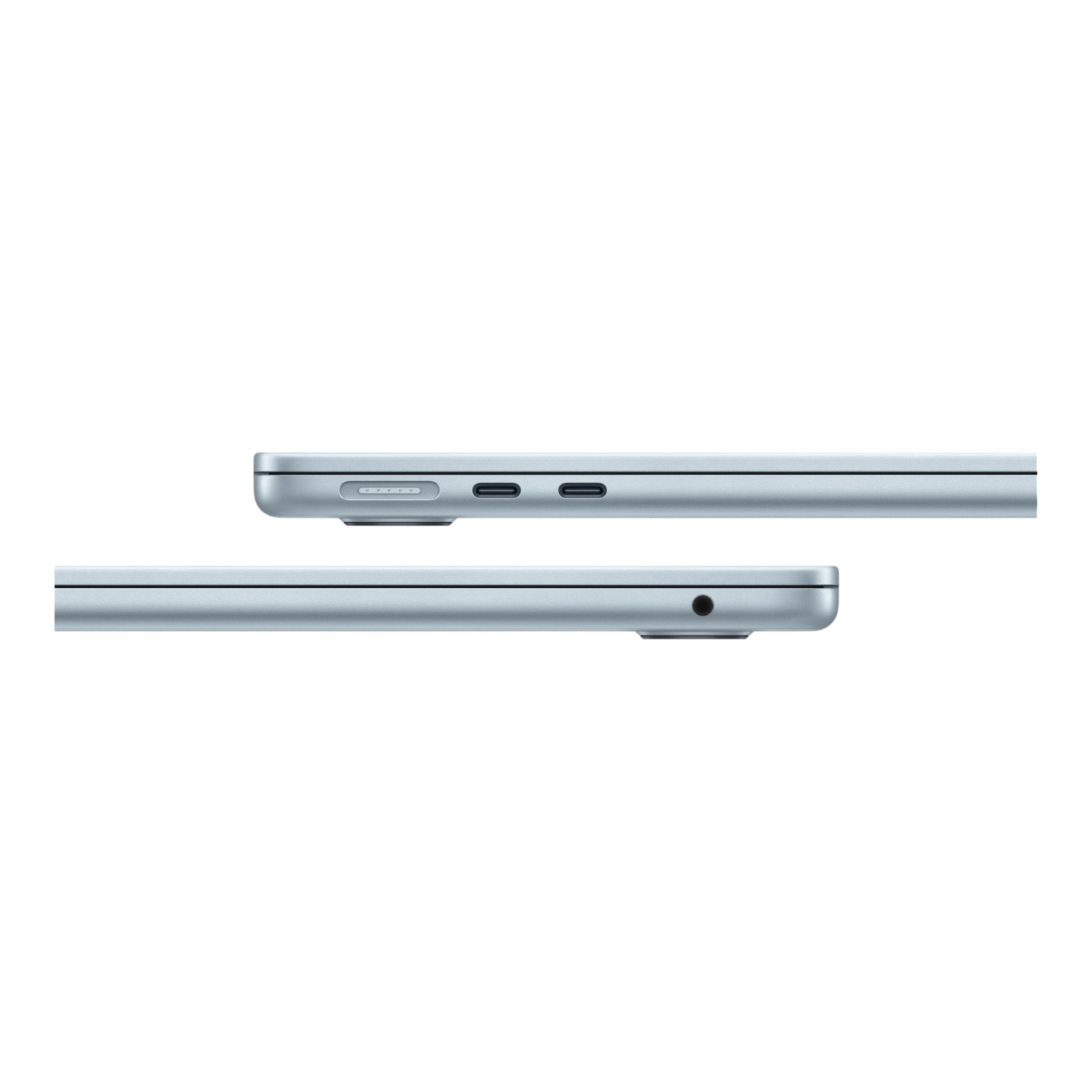 MacBook Air 13.6-inch (2025) – M4 Chip, 10‑Core CPU & 8‑Core GPU, 16GB RAM, 256GB SSD – Model MC6T4 (Sky Blue, English Keyboard)
