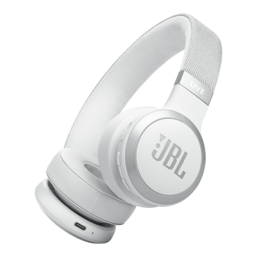 JBL LIVE 670NC Wireless On-Ear Headphone with True Adaptive Noise Cancelling White - alAsil