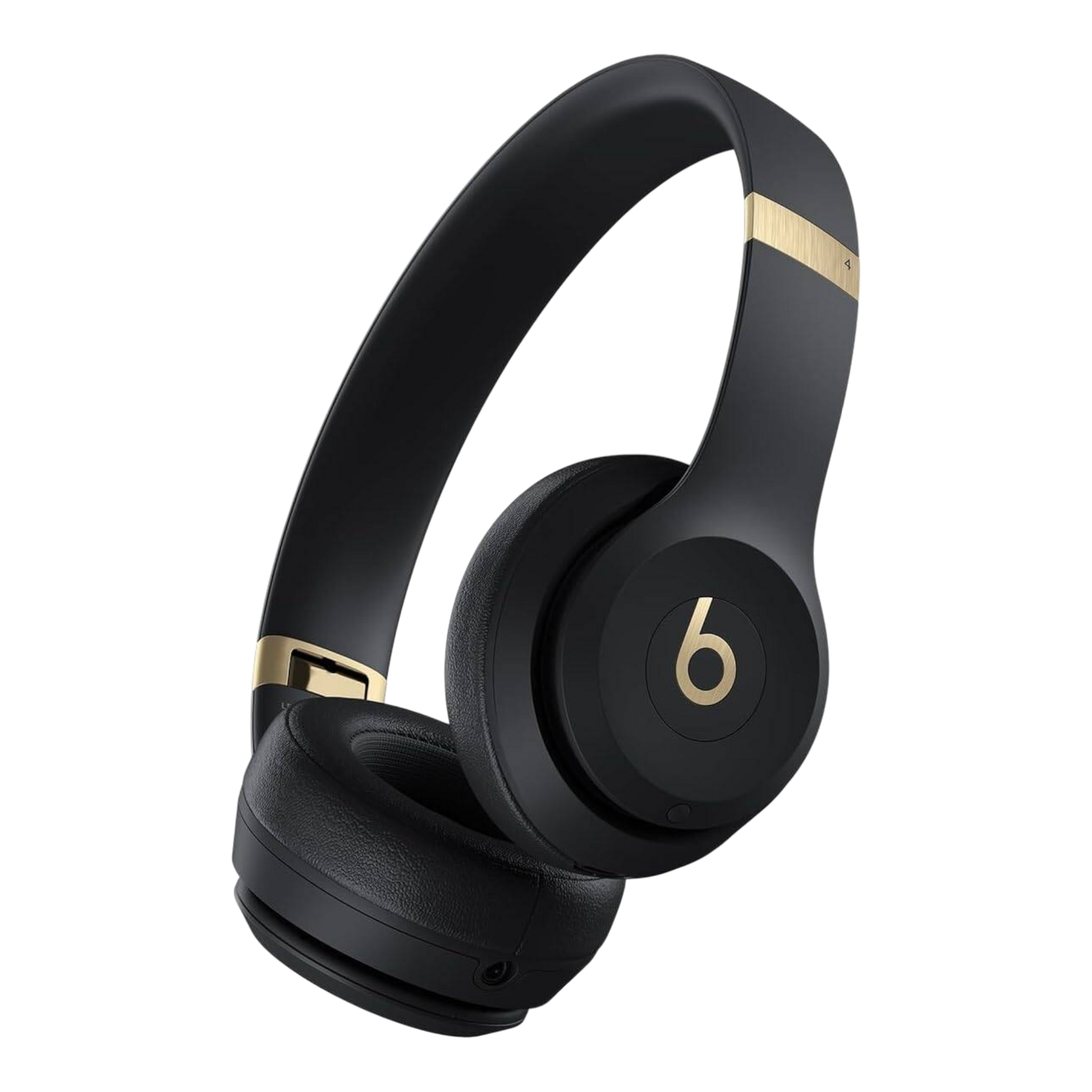 Beats Solo 4 - On-Ear Wireless Headphones – Black & Gold - alAsil