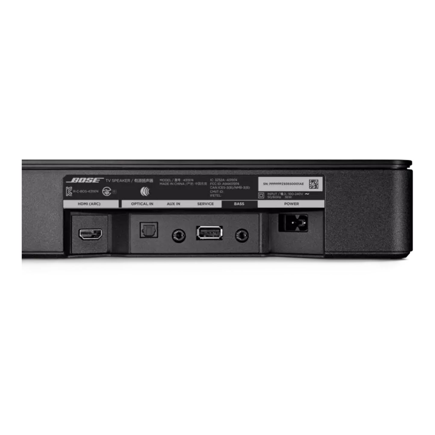 Bose TV Speaker - alAsil