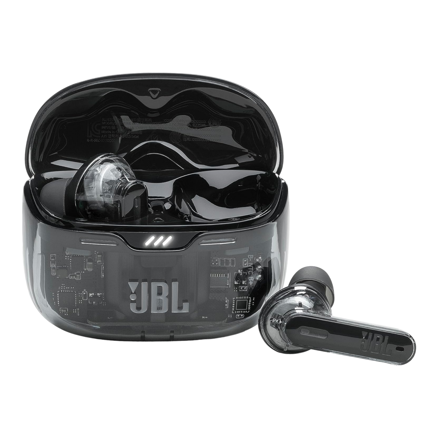 JBL Tune Beam - True Wireless Bluetooth Earbuds Ghost Black - alAsil