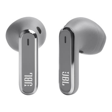 JBL Live Flex True Wireless Noise Cancelling Earbuds Silver - alAsil