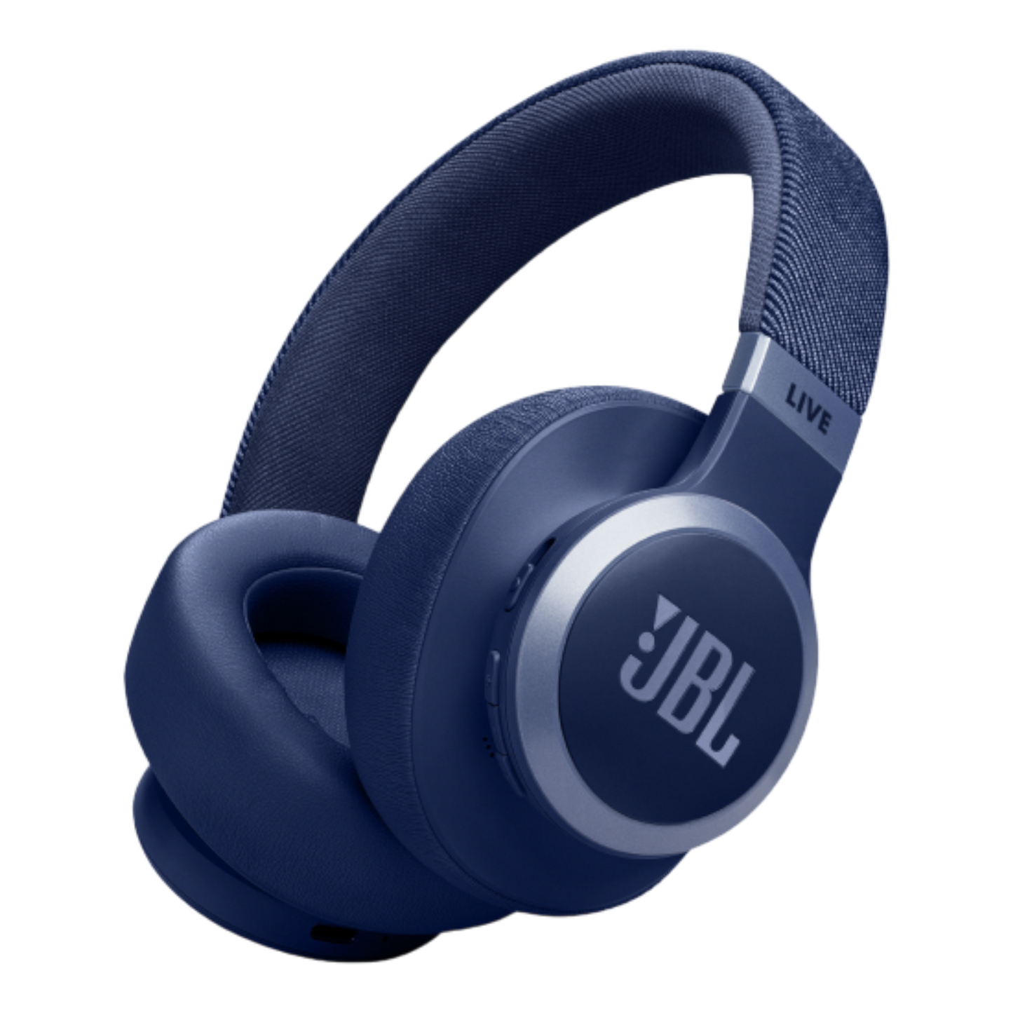 JBL Live 770NC Noise Cancelling Wireless Over-Ear Headphones Blue - alAsil