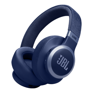 JBL Live 770NC Noise Cancelling Wireless Over-Ear Headphones Blue - alAsil
