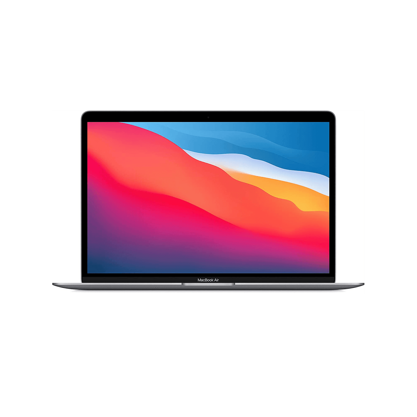 MacBook Air 13-inch (2020) – M1 Chip, 8‑Core CPU & 7‑Core GPU, 8GB RAM, 256GB SSD – Model MGN63 (Space Gray, English Keyboard) - alAsil