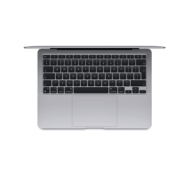 MacBook Air 13-inch (2020) – M1 Chip, 8‑Core CPU & 7‑Core GPU, 8GB RAM, 256GB SSD – Model MGN63 (Space Gray, English Keyboard) - alAsil