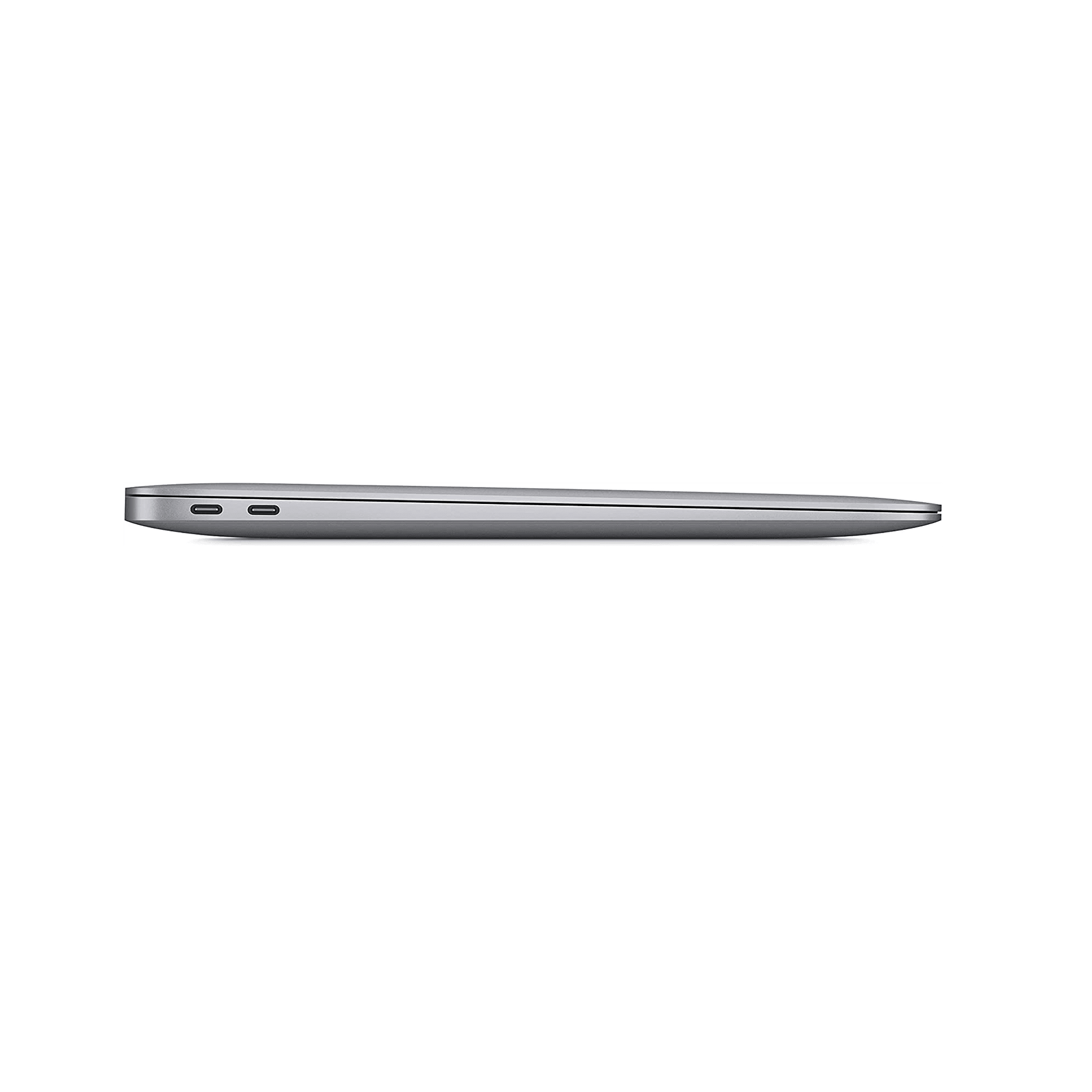 MacBook Air 13-inch (2020) – M1 Chip, 8‑Core CPU & 7‑Core GPU, 8GB RAM, 256GB SSD – Model MGN63 (Space Gray, English Keyboard) - alAsil