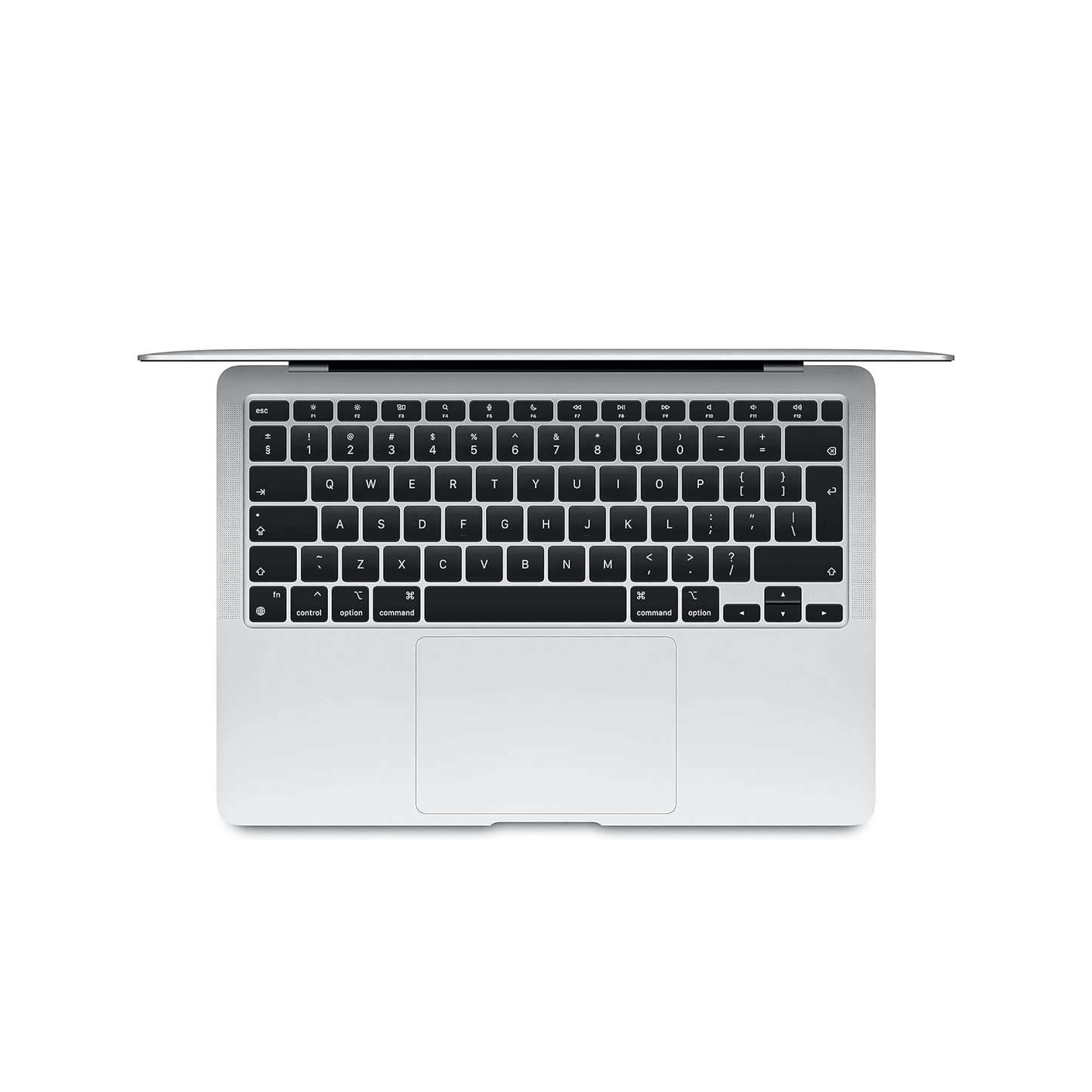 MacBook Air 13-inch (2020) – M1 Chip, 8‑Core CPU & 7‑Core GPU, 8GB RAM, 256GB SSD – Model MGN93 (Silver, English Keyboard) - alAsil