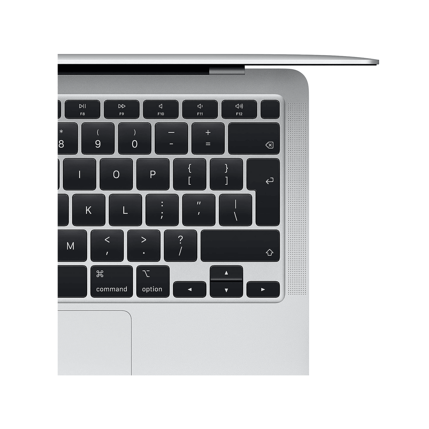MacBook Air 13-inch (2020) – M1 Chip, 8‑Core CPU & 7‑Core GPU, 8GB RAM, 256GB SSD – Model MGN93 (Silver, English Keyboard) - alAsil