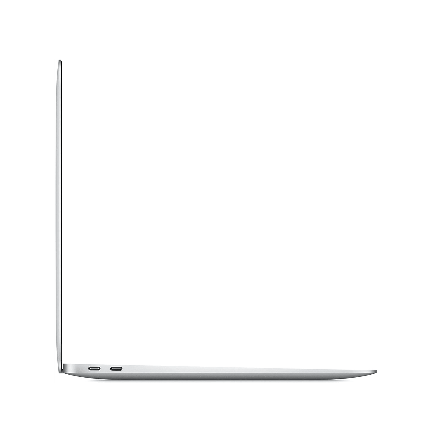 MacBook Air 13-inch (2020) – M1 Chip, 8‑Core CPU & 7‑Core GPU, 8GB RAM, 256GB SSD – Model MGN93 (Silver, English Keyboard) - alAsil