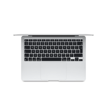MacBook Air 13-inch (2020) – M1 Chip, 8‑Core CPU & 8‑Core GPU, 8GB RAM, 512GB SSD – Model MGNA3 (Silver, English Keyboard) - alAsil