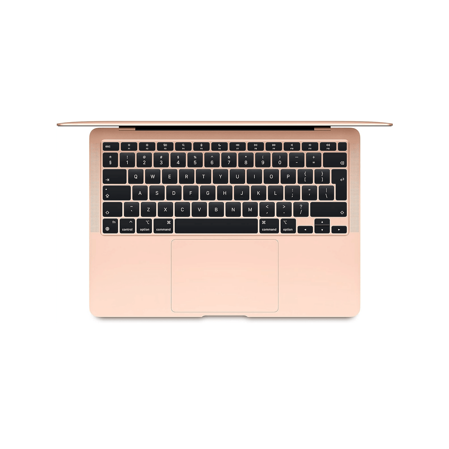 MacBook Air 13-inch (2020) – M1 Chip, 8‑Core CPU & 7‑Core GPU, 8GB RAM, 256GB SSD – Model MGND3 (Gold, English Keyboard) - alAsil