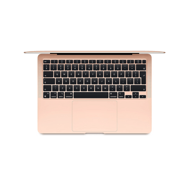 MacBook Air 13-inch (2020) – M1 Chip, 8‑Core CPU & 7‑Core GPU, 8GB RAM, 256GB SSD – Model MGND3 (Gold, English Keyboard) - alAsil