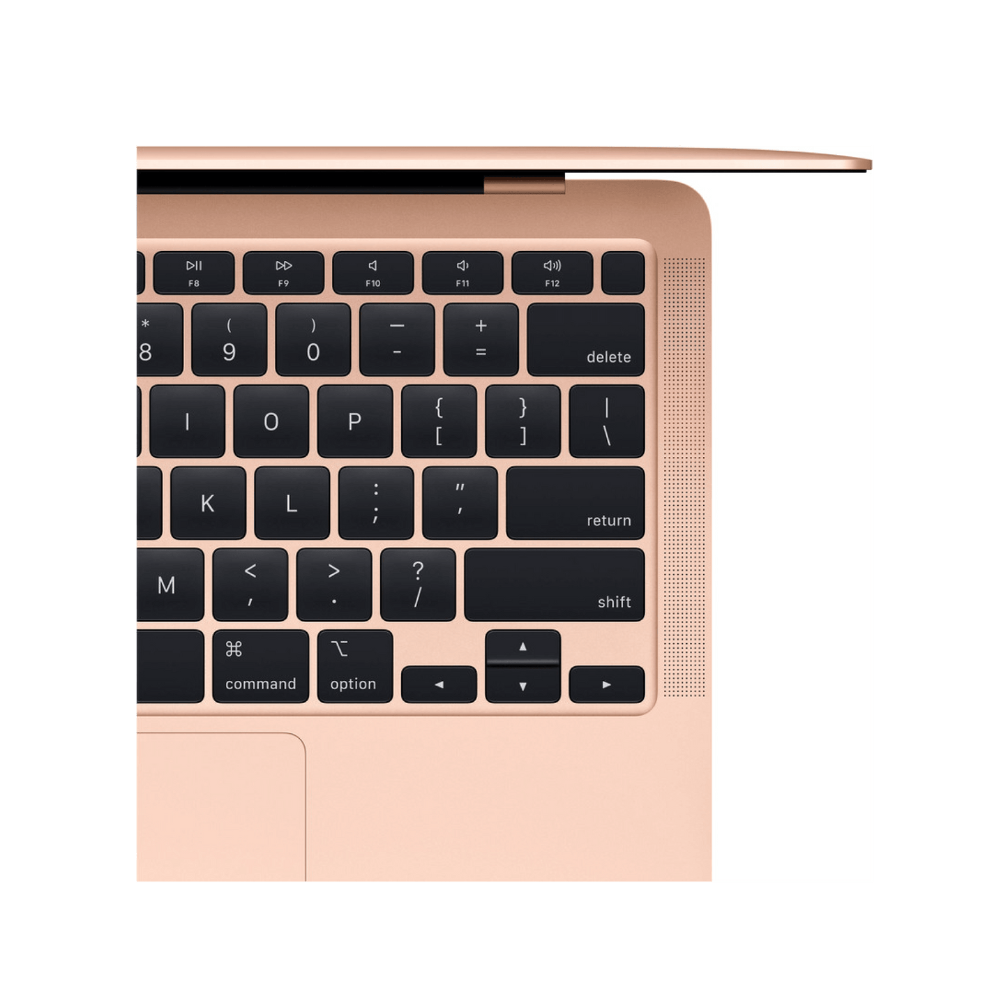 MacBook Air 13-inch (2020) – M1 Chip, 8‑Core CPU & 7‑Core GPU, 8GB RAM, 256GB SSD – Model MGND3 (Gold, English Keyboard) - alAsil