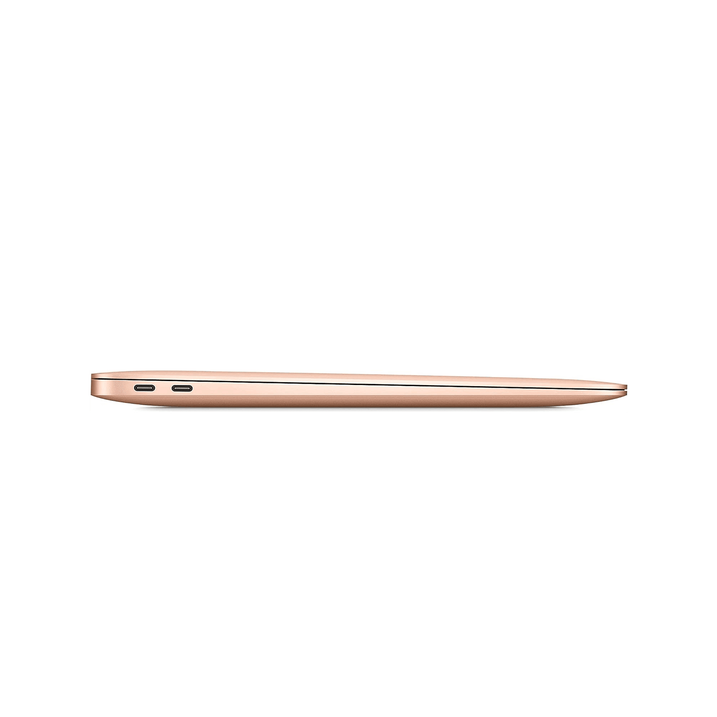 MacBook Air 13-inch (2020) – M1 Chip, 8‑Core CPU & 7‑Core GPU, 8GB RAM, 256GB SSD – Model MGND3 (Gold, English Keyboard) - alAsil