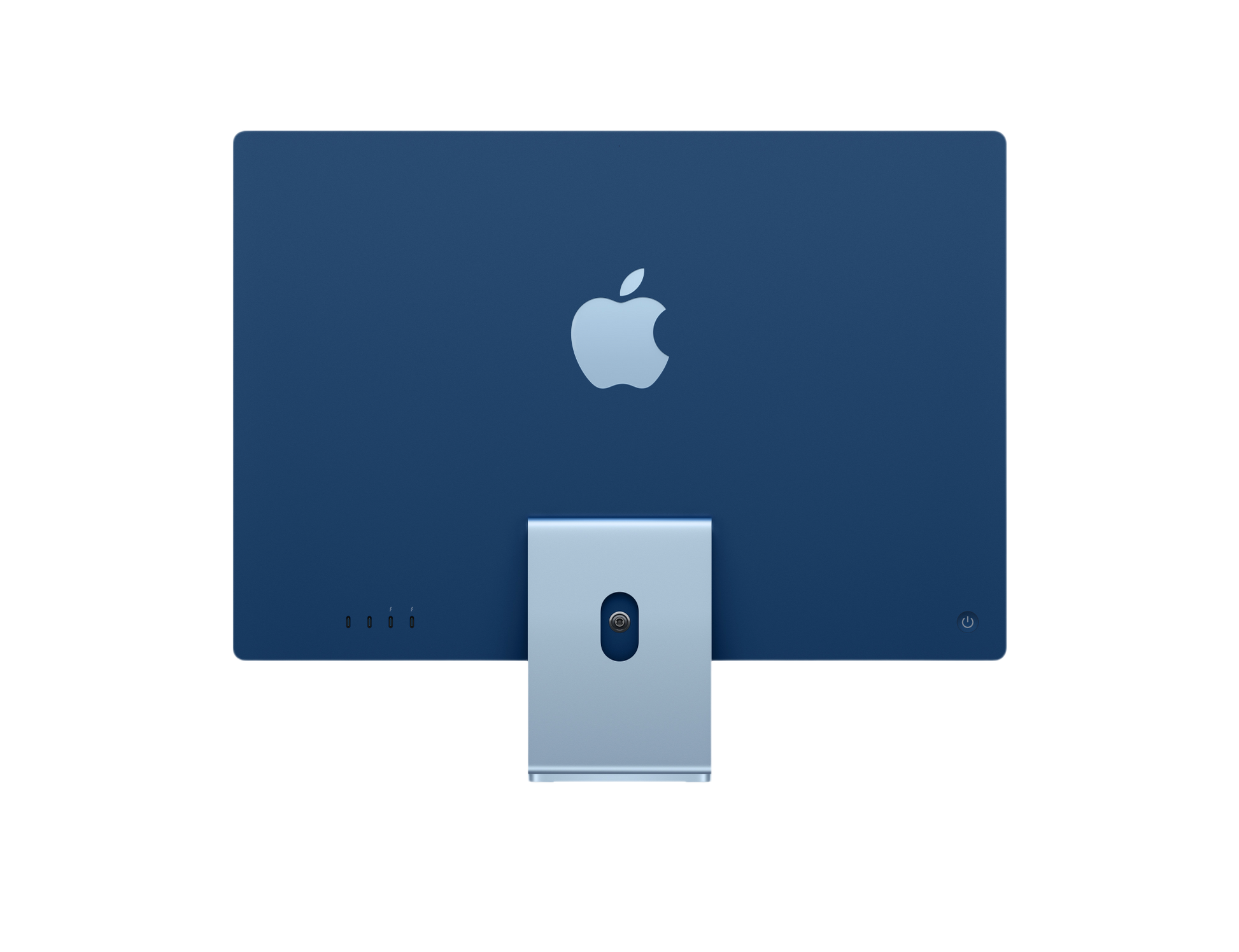 iMac (All In One) 24-inch (2021) MGPK3 - M1 chip 8-Core CPU 8-Core GPU 8GB Unified Memory 256GB SSD Storage, Blue - alAsil