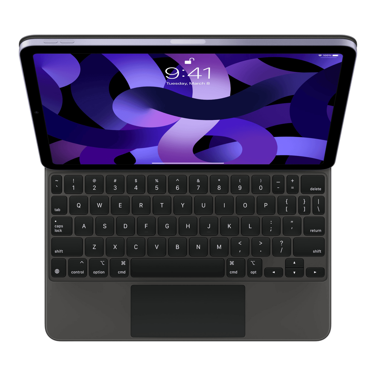 Magic Keyboard for iPad Pro 11-inch (4th generation) and iPad Air (5th generation) - US English - Black - alAsil