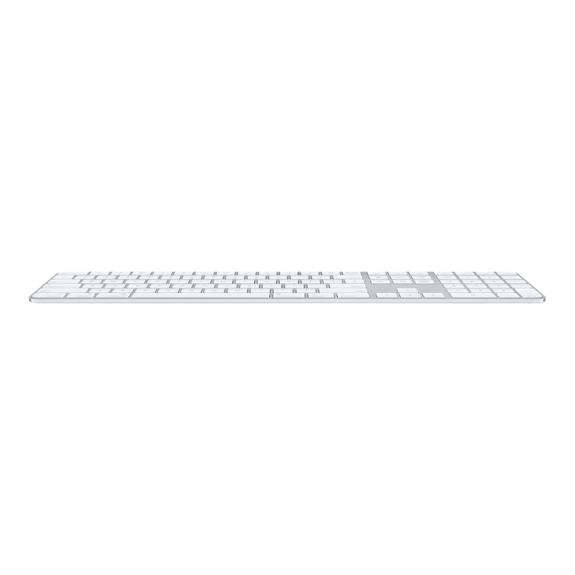Magic Keyboard with Touch ID and Numeric Keypad for Mac models with Apple silicon - US English - White Keys - alAsil