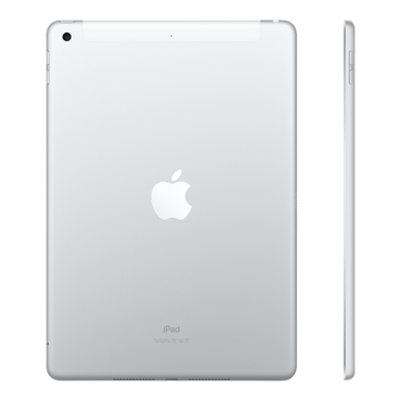 iPad 2021 (9th Generation) 10.2-inch Wi‑Fi + Cellular, 64GB Silver - alAsil