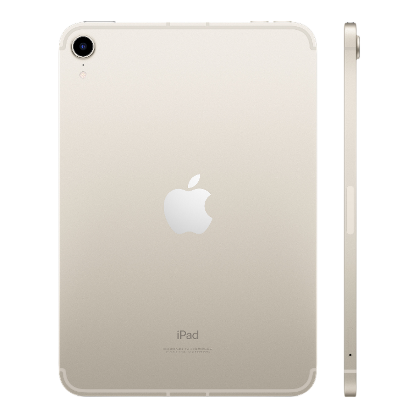 iPad Mini 2021 (6th Generation) 8.3-Inch, 256GB, WiFi + Cellular, Starlight - alAsil