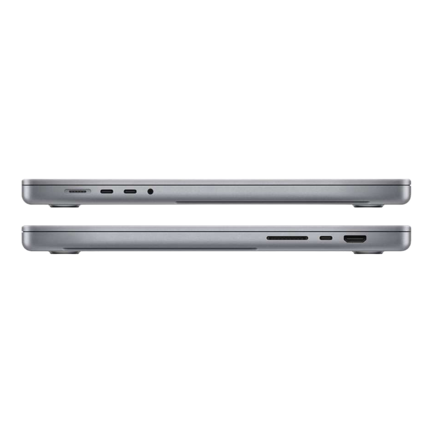 MacBook Pro 14-inch (2021) – M1 Pro Chip, 8‑Core CPU & 14‑Core GPU, 16GB RAM, 512GB SSD – Model MKGP3 (Space Gray, English Keyboard) - alAsil