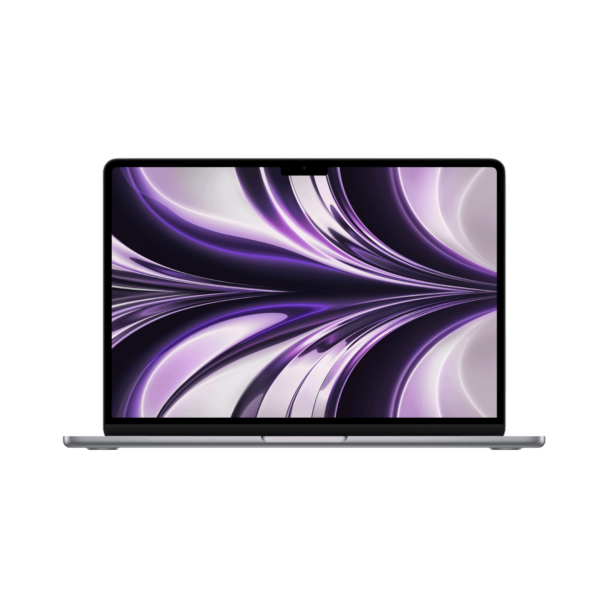 MacBook Air 13.6-inch (2022) – M2 Chip, 8‑Core CPU & 8‑Core GPU, 16GB RAM, 256GB SSD – Model MC7U4 (Space Gray, English Keyboard) - alAsil