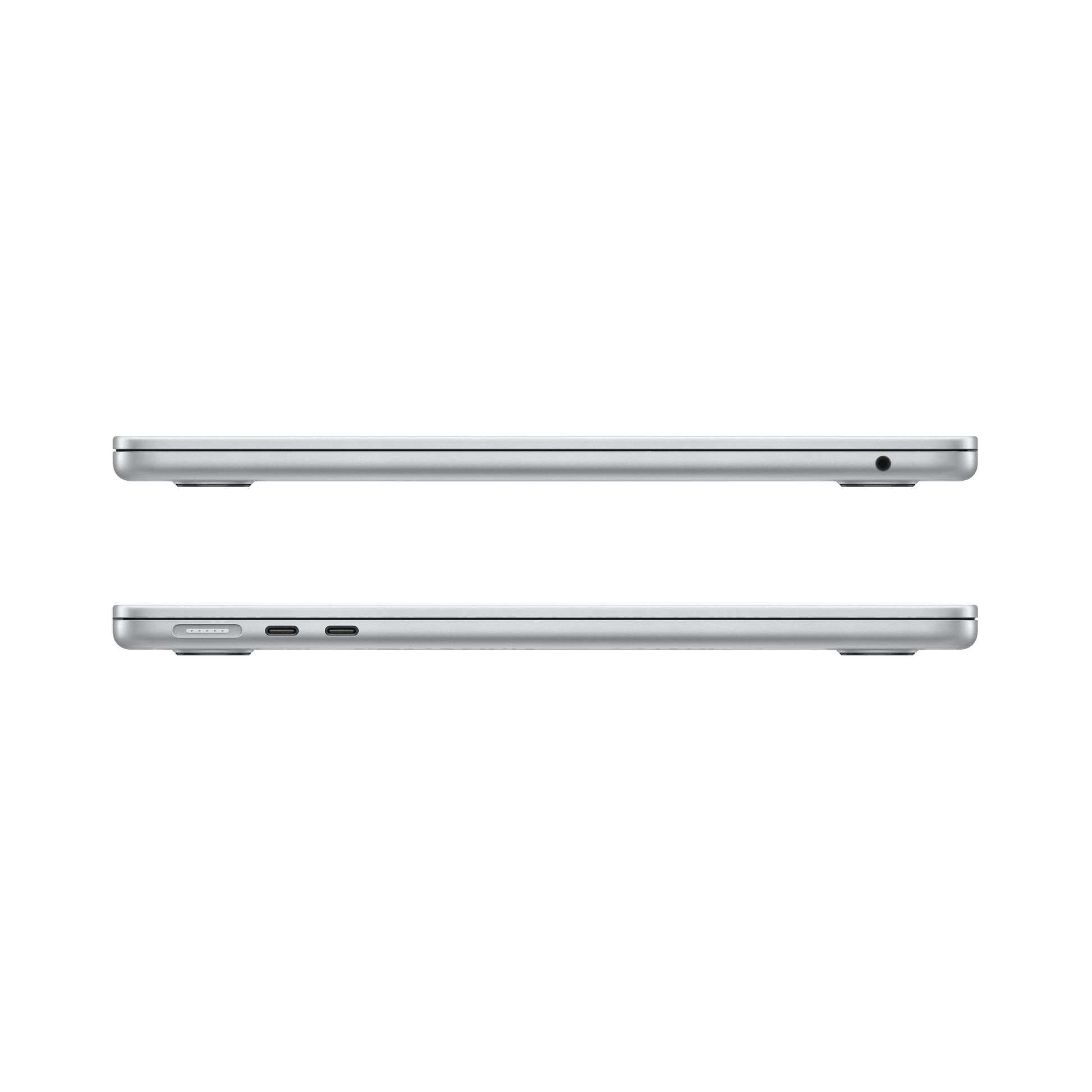MacBook Air 13.6-inch (2022) – M2 Chip, 8‑Core CPU & 8‑Core GPU, 16GB RAM, 256GB SSD – Model MC7V4 (Silver, English Keyboard) - alAsil