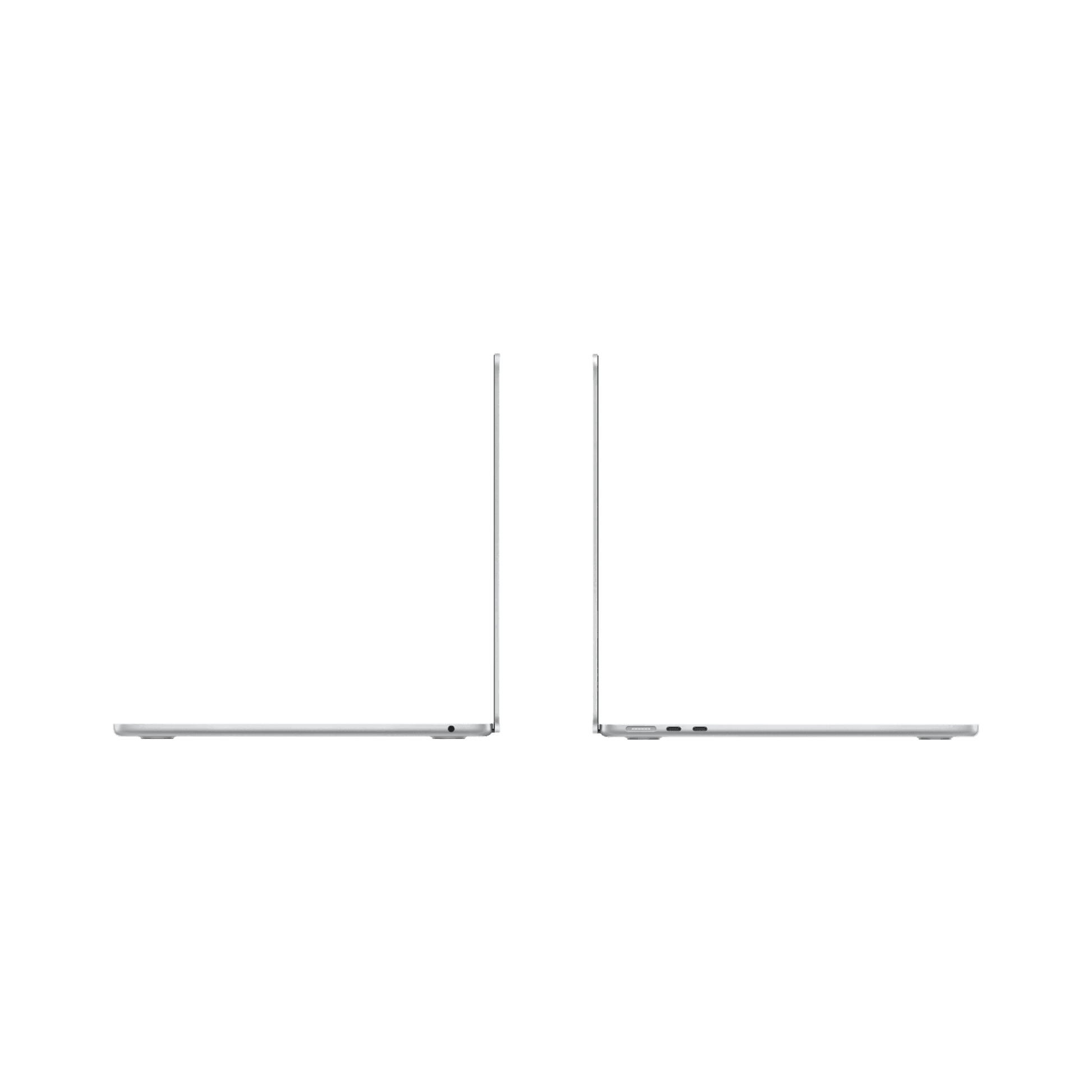 MacBook Air 13.6-inch (2022) – M2 Chip, 8‑Core CPU & 8‑Core GPU, 16GB RAM, 256GB SSD – Model MC7V4 (Silver, English Keyboard) - alAsil