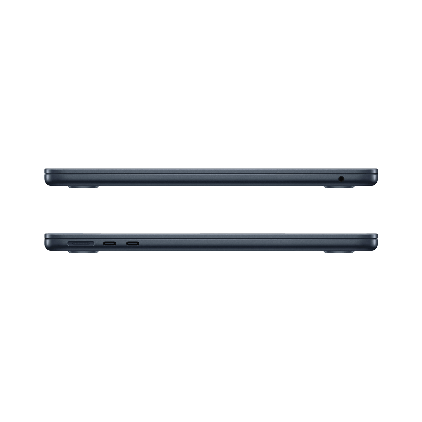 Customized MacBook Air 13.6-inch (2022) – M2 Chip, 8‑Core CPU & 10‑Core GPU, 16GB RAM, 512GB SSD – Model Z1610005E (Midnight, English Keyboard) - alAsil