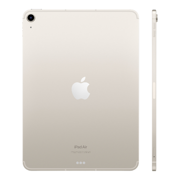 iPad Air 2022 (5th Generation) 10.9-inch 64GB Wi-Fi + Cellular, Starlight - alAsil