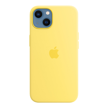 iPhone 13 Silicone Case with MagSafe - Lemon Zest - alAsil