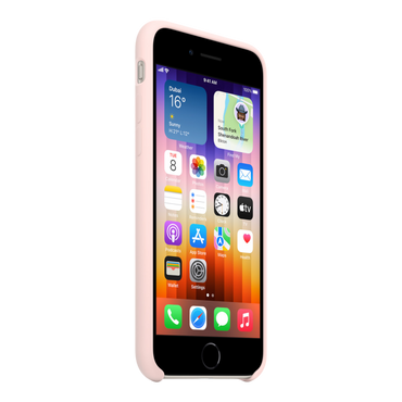 iPhone SE Silicone Case - Chalk Pink - alAsil