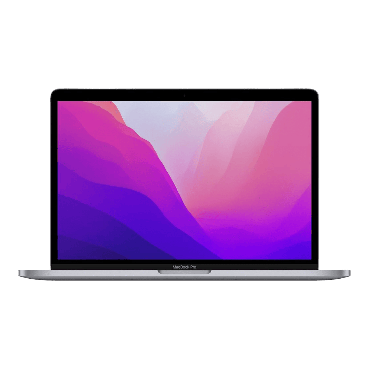 MacBook Pro 13-inch (2022) – M2 Chip, 8‑Core CPU & 10‑Core GPU, 8GB RAM, 512GB SSD – Model MNEQ3 (Silver, English Keyboard) - alAsil