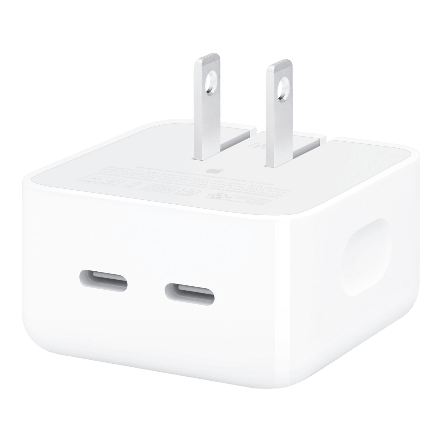 35W Dual USB-C Port Compact Power Adapter - alAsil