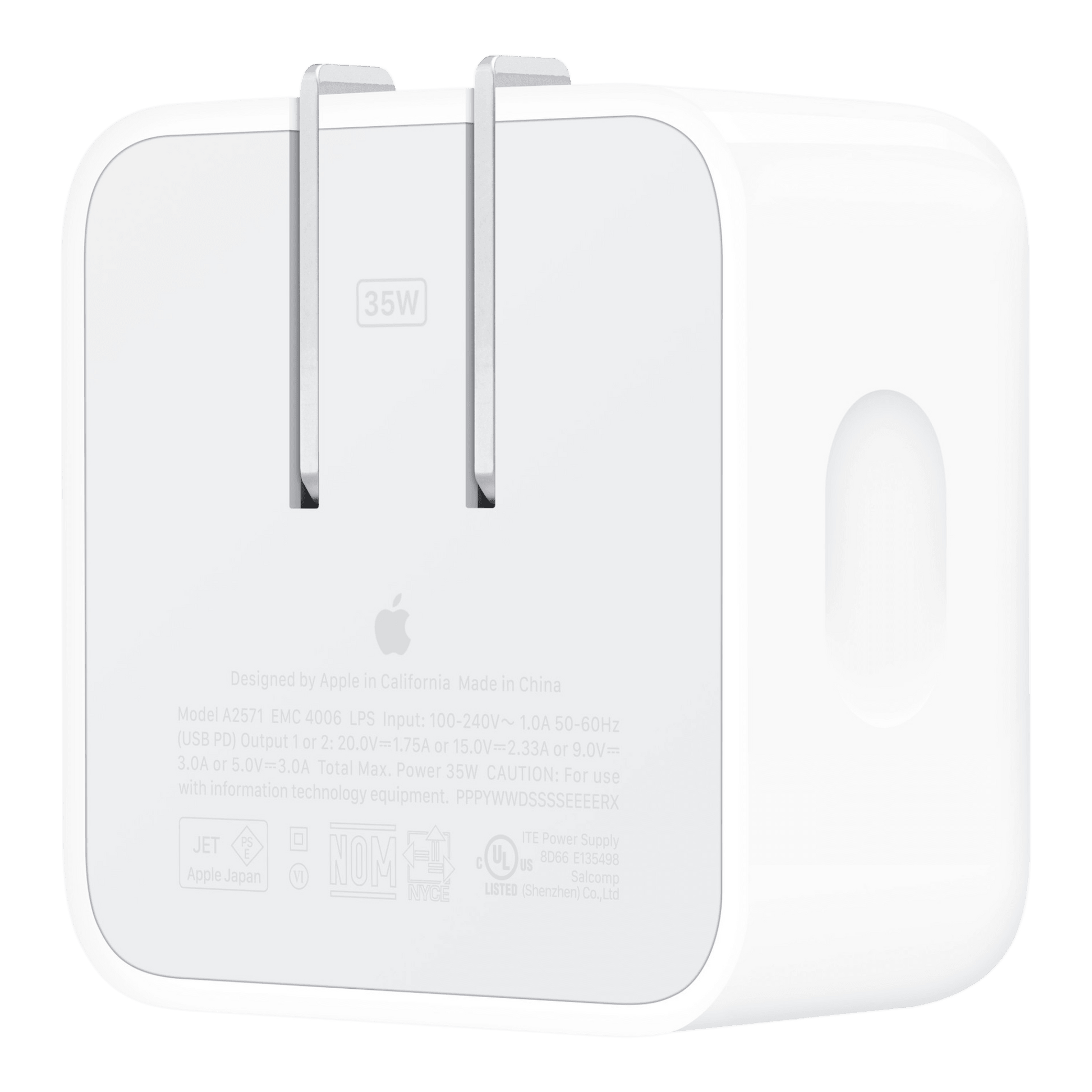 35W Dual USB-C Port Compact Power Adapter - alAsil