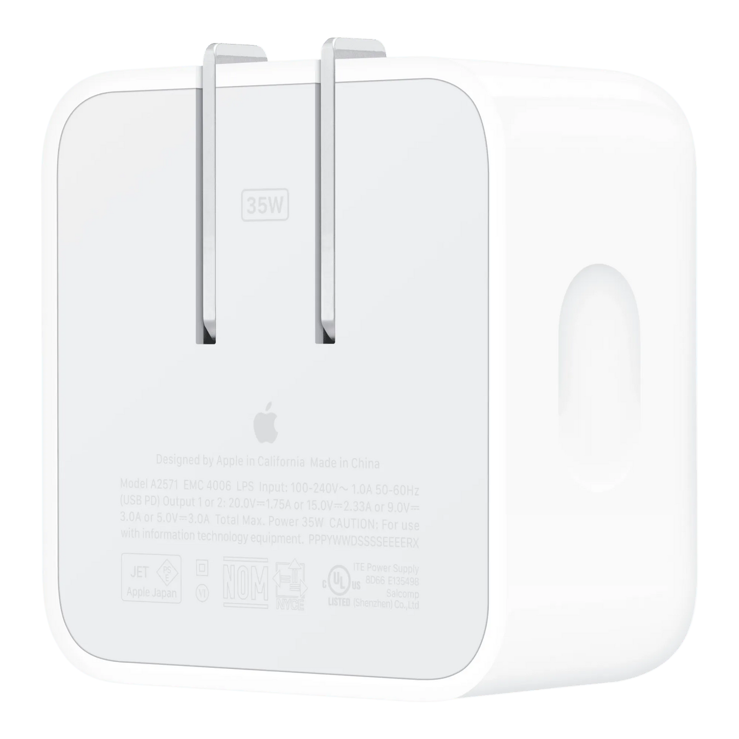 35W Dual USB-C Port Compact Power Adapter - alAsil 35W Dual USB-C Port Compact Power Adapter (MNWM3) 45676e-4.myshopify.com Apple 35W Dual USB-C Port Compact Power Adapter (MNWM3) 45676e-4.myshopify.com Apple
