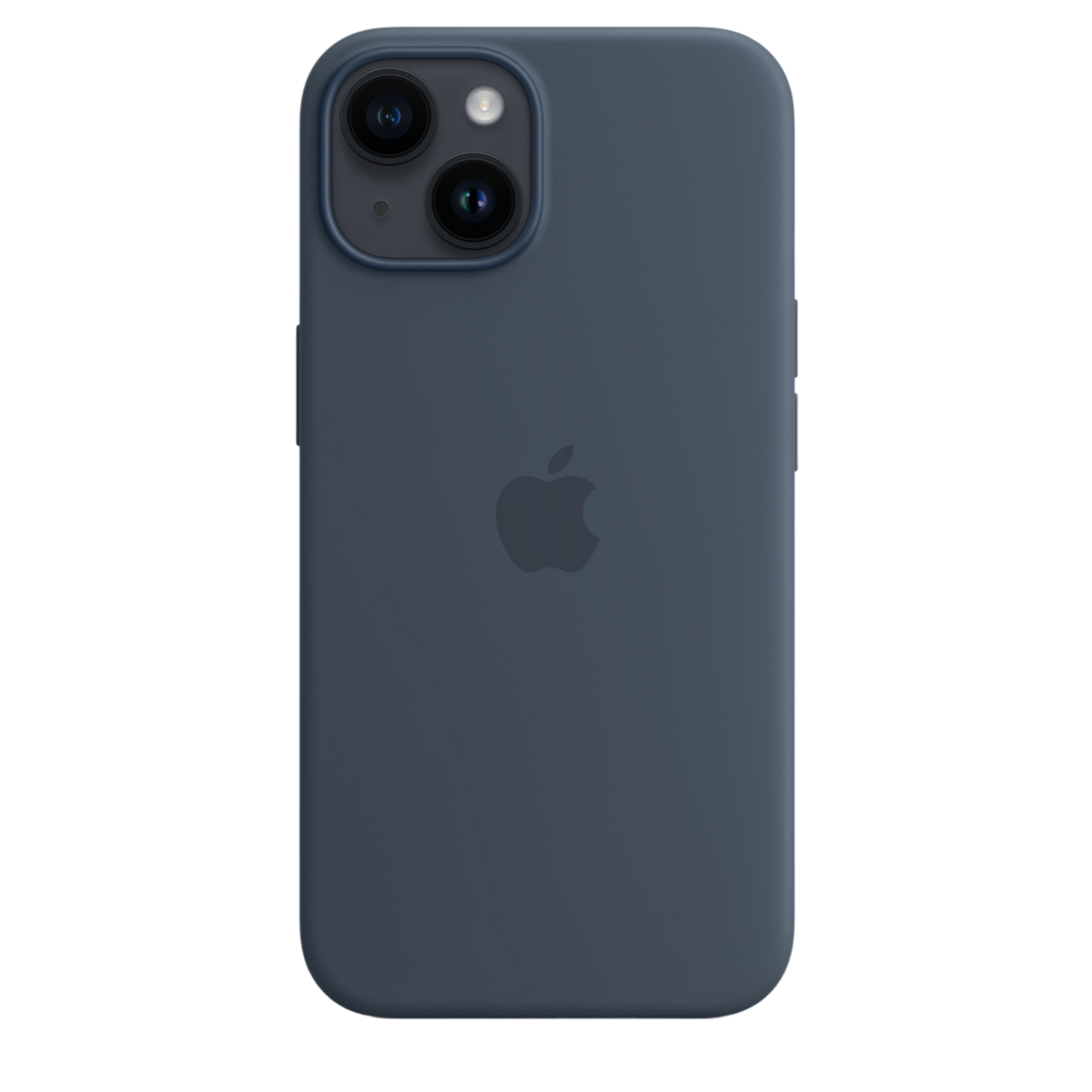 iPhone 14 Silicone Case with MagSafe - Storm Blue - alAsil