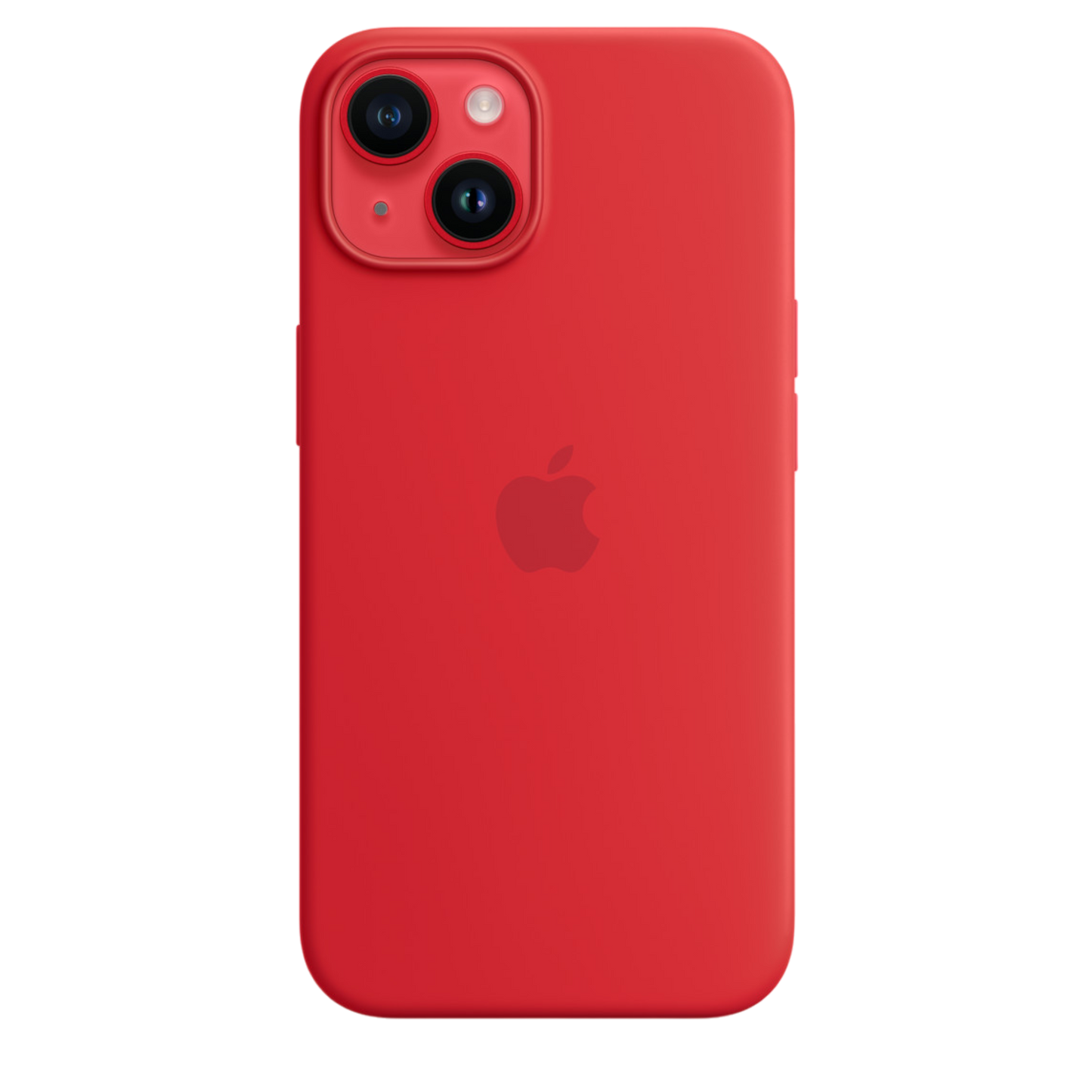 iPhone 14 Silicone Case with MagSafe - (PRODUCT) RED - alAsil