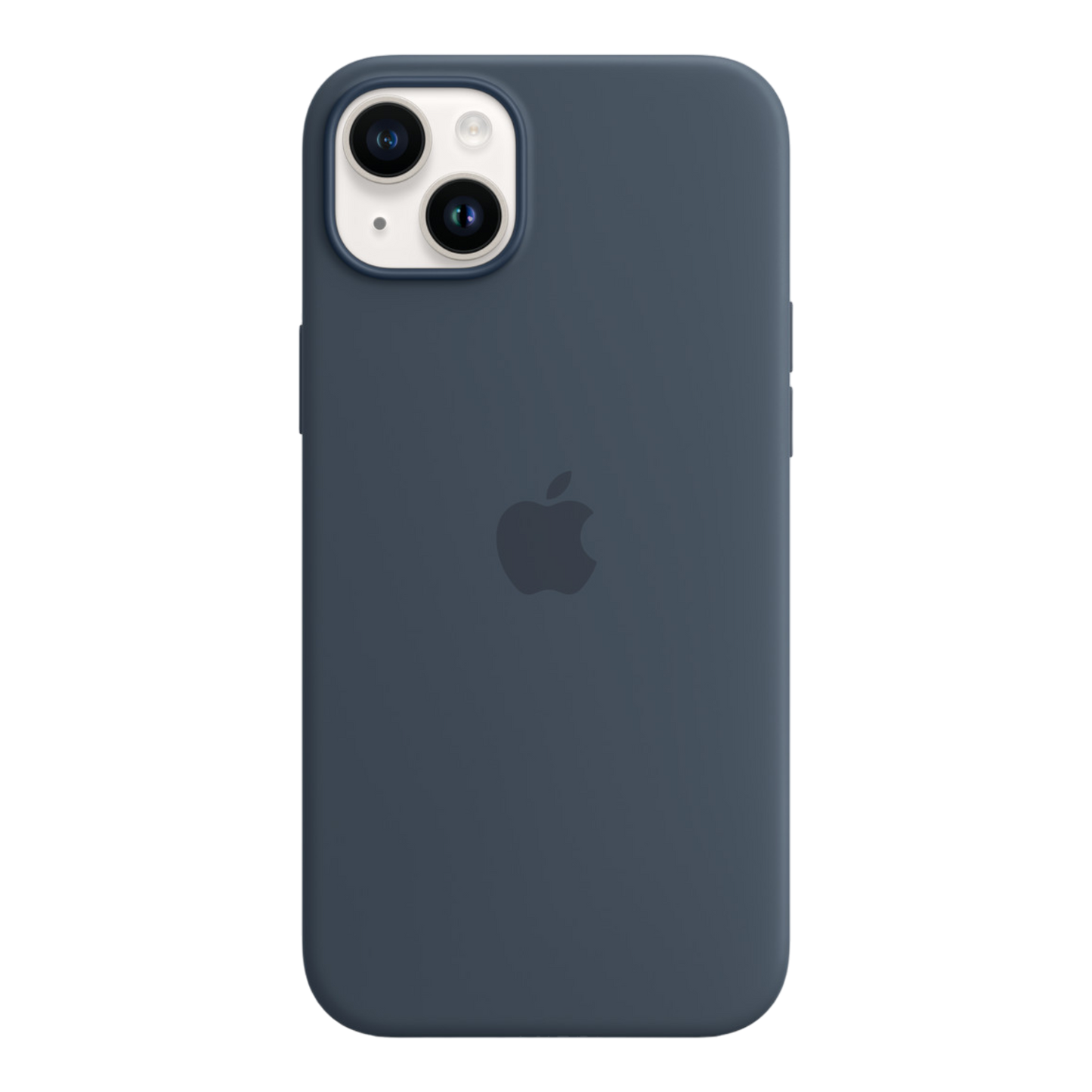 iPhone 14 Plus Silicone Case with MagSafe - Storm Blue - alAsil