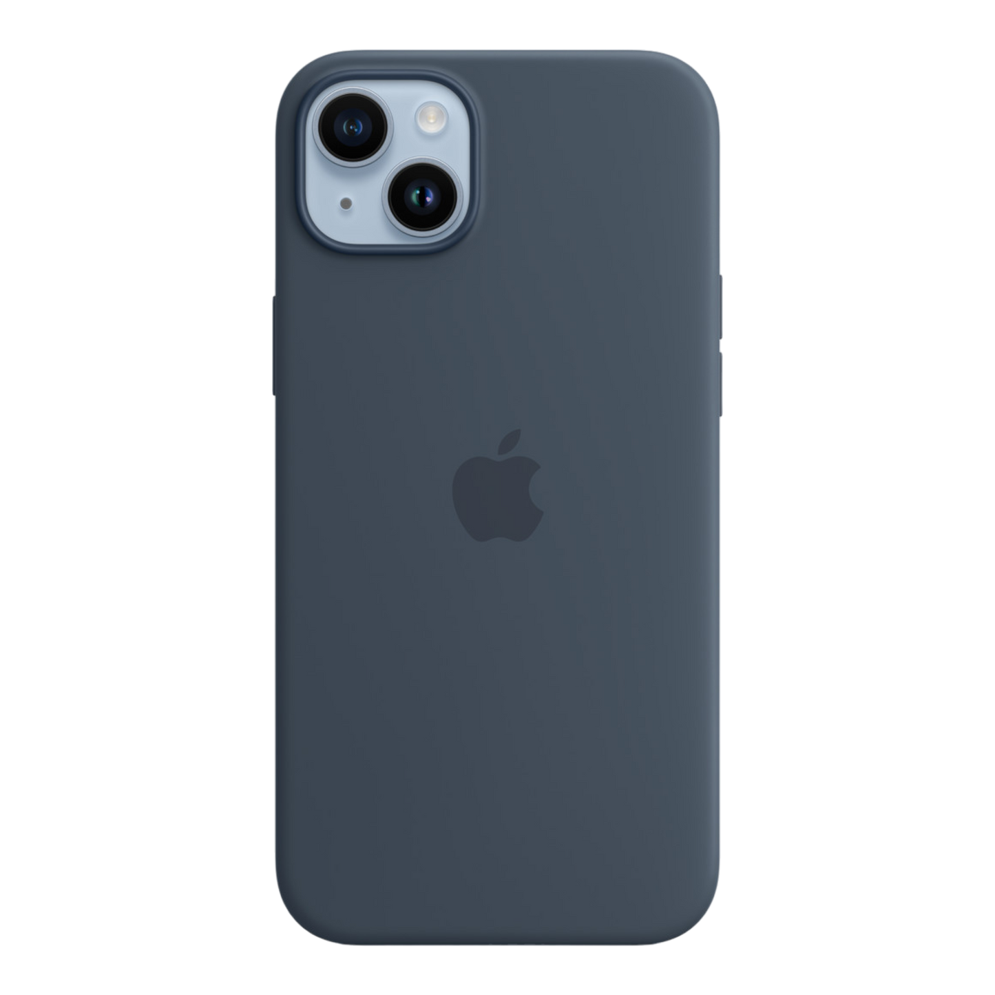 iPhone 14 Plus Silicone Case with MagSafe - Storm Blue - alAsil