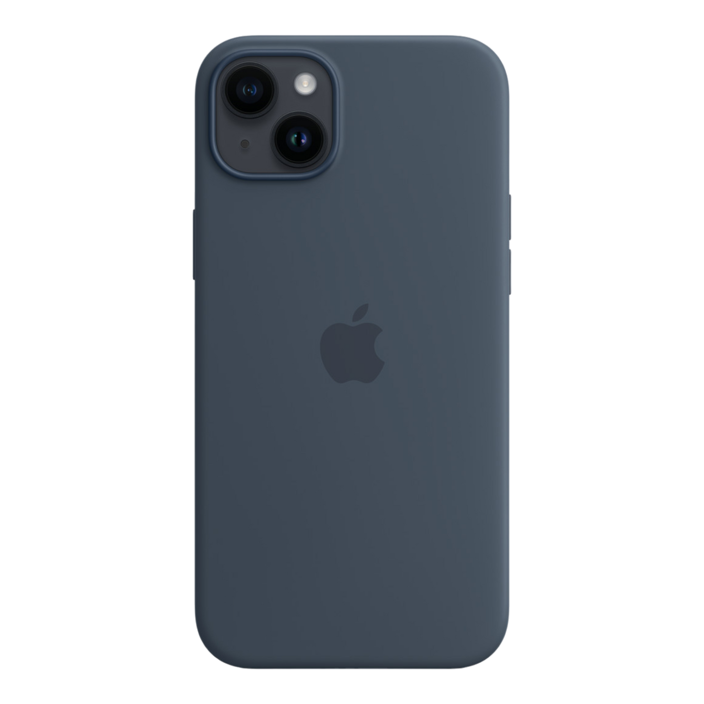 iPhone 14 Plus Silicone Case with MagSafe - Storm Blue - alAsil